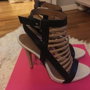 Sexy multicolored heels